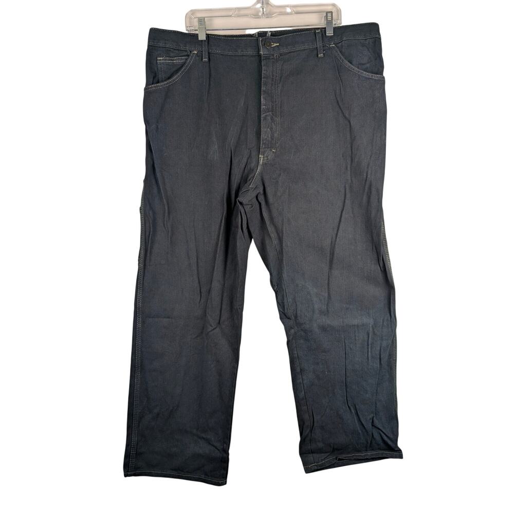Dickies Carpenter Jeans Mens 40x27 Straight Leg Black Workwear Y2K Grunger Denim